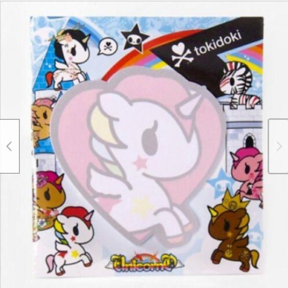 2 Pkg Tokidoki Unicorno Sticky Notes Unused - Picture 2 of 4